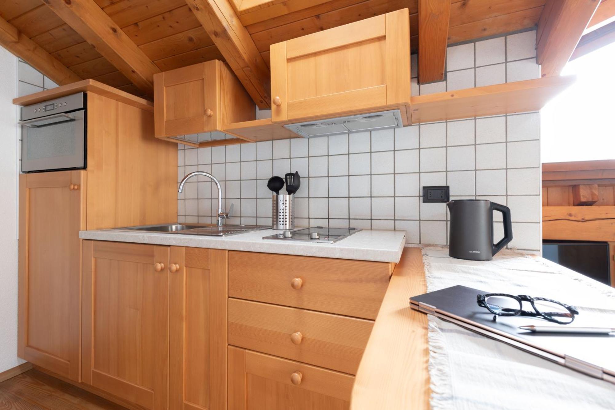 산타카테리나발루프바 Chalet Ginepro 아파트 호텔 외부 사진